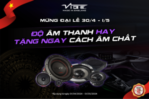 Nâng cấp âm thanh hay tặng ngay cách âm chất