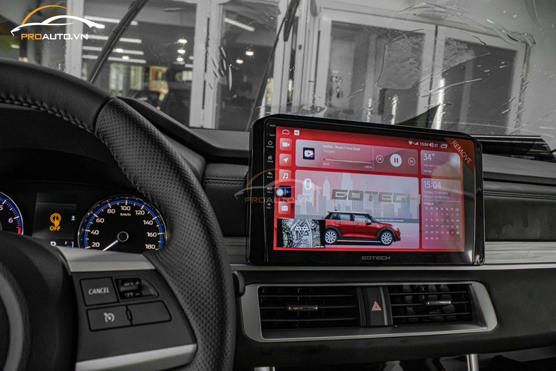 Nâng cấp màn hình Android cho xe Toyota Land Cruiser 300 2024