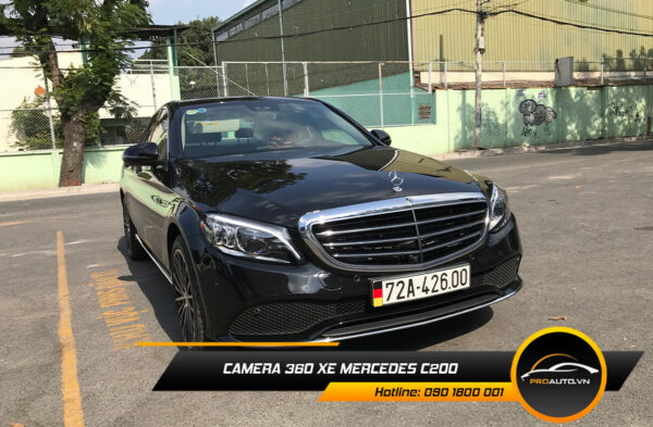 Lắp Camera 360 Độ Xe Mercedes C200