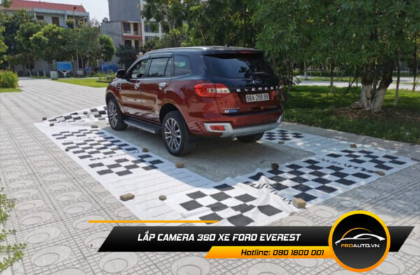 Lắp Camera 360 Độ Xe Ford Everest