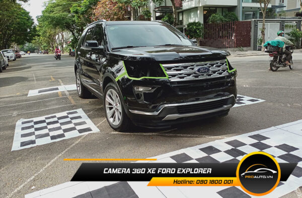 Lắp Camera 360 Độ Xe Ford Explorer