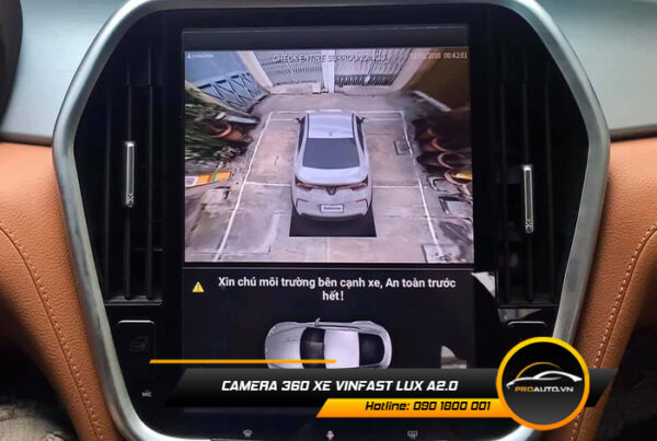 Lắp Camera 360 Độ Xe Vinfast Lux A2.0