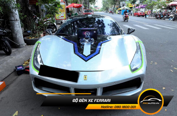 Độ Đèn Xe Ferrari