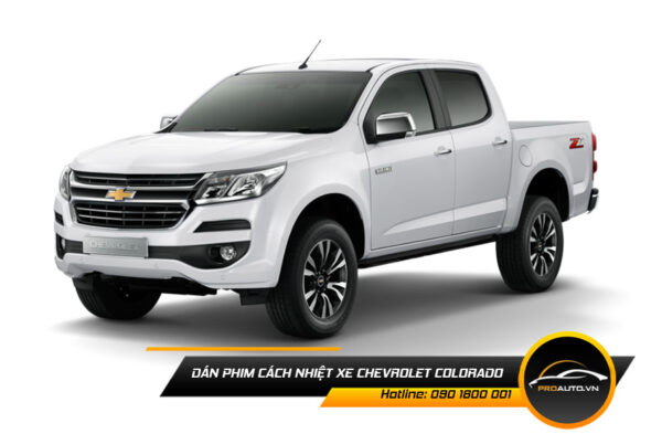 Dán Phim Cách Nhiệt Xe Chevrolet Colorado