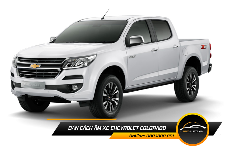 Cách âm chống ồn xe Chevrolet Colorado