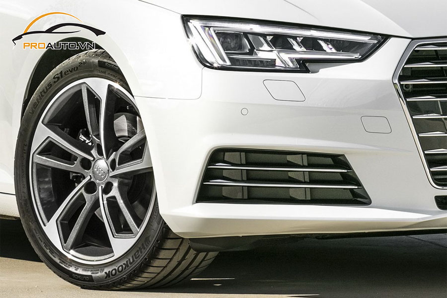 Độ mâm xe Audi a4 nâng tầm thẩm mỹ cho xe