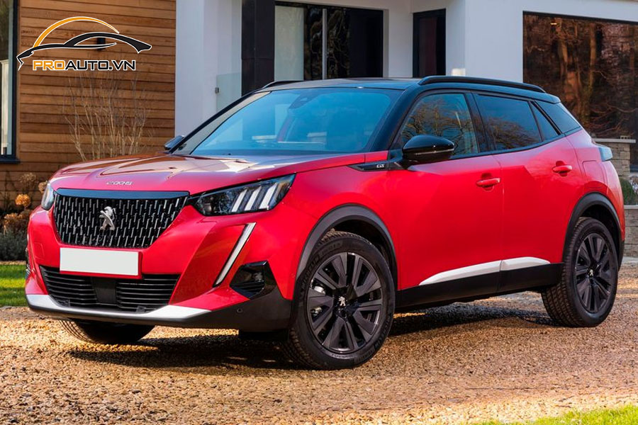 Độ mâm xe Peugeot 2008 nâng tầm thẩm mỹ cho xe