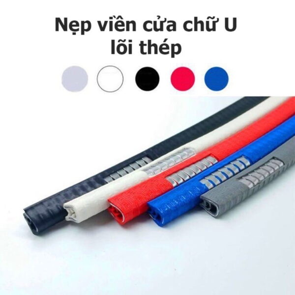 Combo 5M Nẹp Cao Su Chữ U