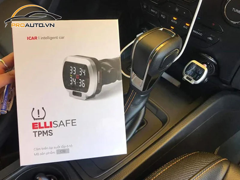 Lắp cảm biến áp suất lốp cho xe Honda CRV