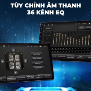 Âm thanh màn hình Teyes CC3L sống động với 36 kênh tuỳ chỉnh