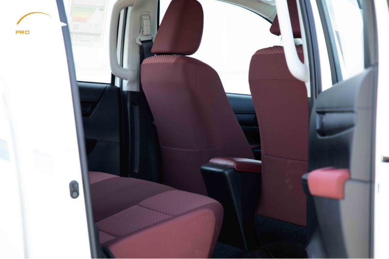 Bọc da cột A, B,C, D cho xe Toyota Hilux