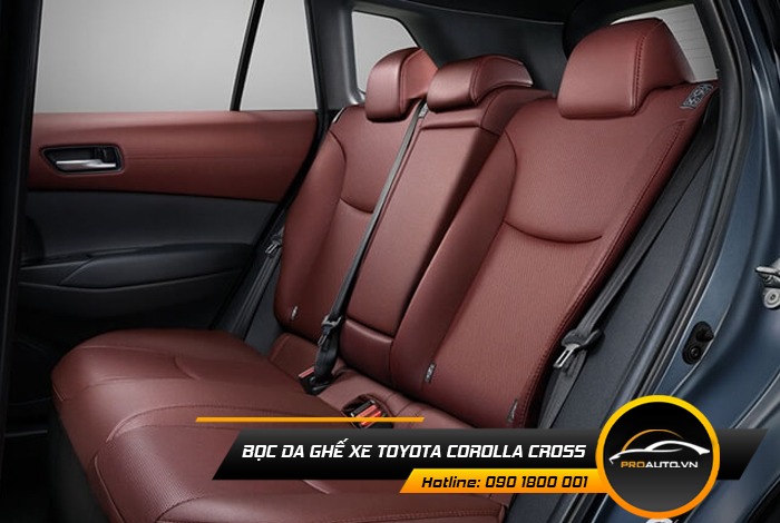 Các loại da bọc ghế xe Corolla Cross