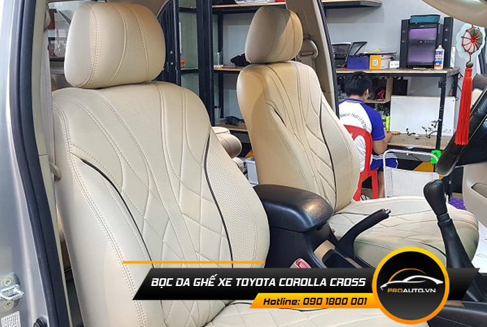 Tại sao phải bọc ghế da Corolla Cross
