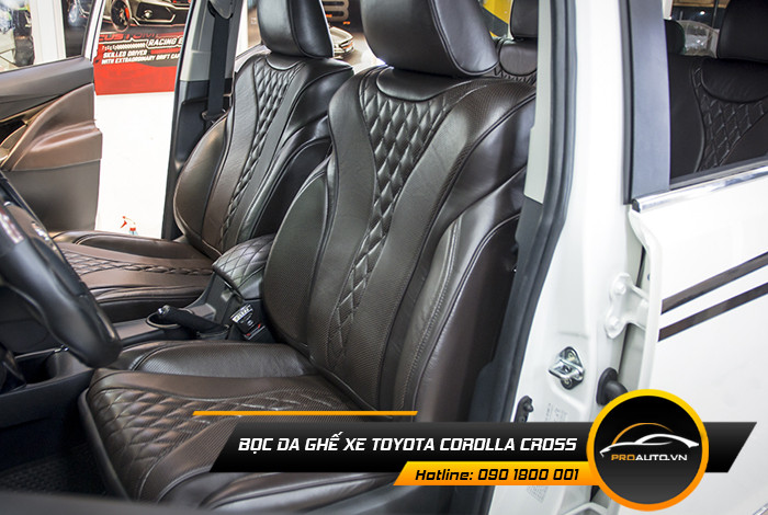 Lợi ích của bọc ghế da xe Corolla Cross