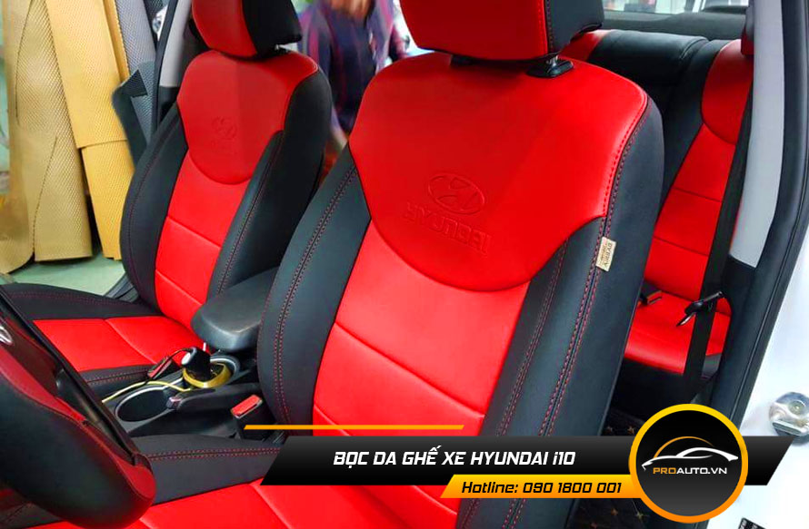 Bọc ghế da xe Hyundai i10