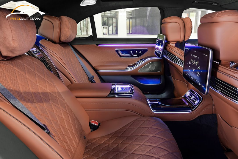 Bọc da ghế xe Mercedes S-Class Long