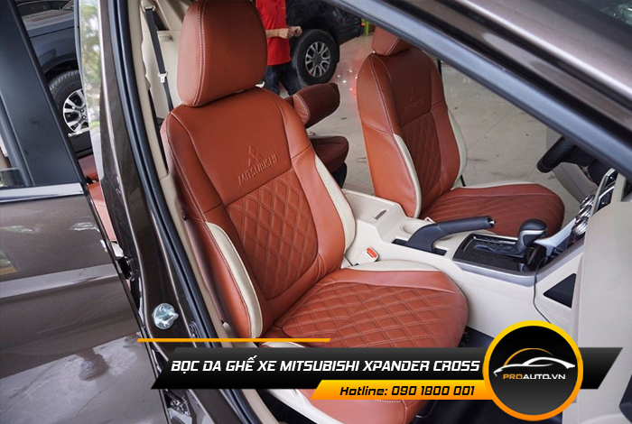 Cách bọc ghế da  Mitsubishi Xpander Cross 