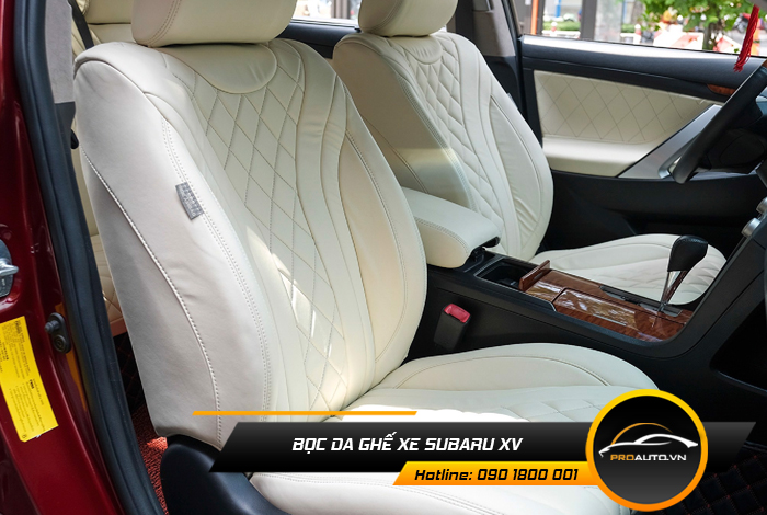 Các loại da bọc ghế xe Subaru XV