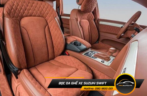 Bọc Da Xe Suzuki Swift