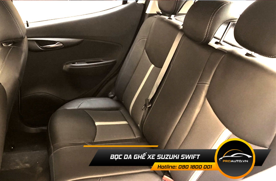 Cách bảo dưỡng ghế da xe hơi Suzuki Swift