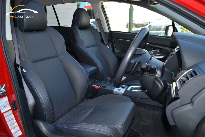 Bọc da lộn cột A, B, C, D xe Subaru Levorg
