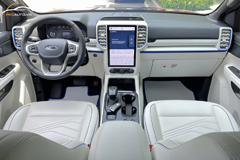 Bọc Da Xe Ford Everest với da Nappa