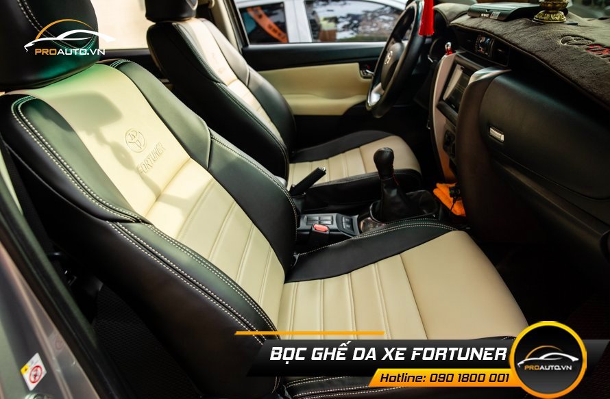 Bọc ghế da xe Fortuner