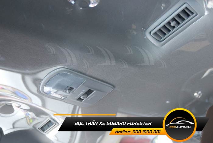 Bọc trần nilong xe Subaru Forester
