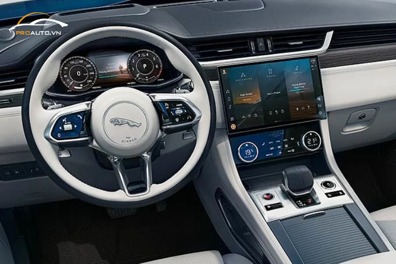 Bọc vô lăng xe Jaguar F-Pace