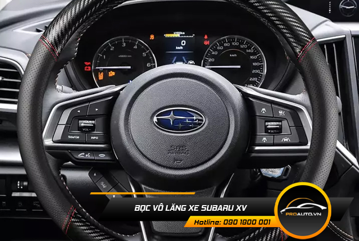 Bọc da vô lăng xe Subaru XV
