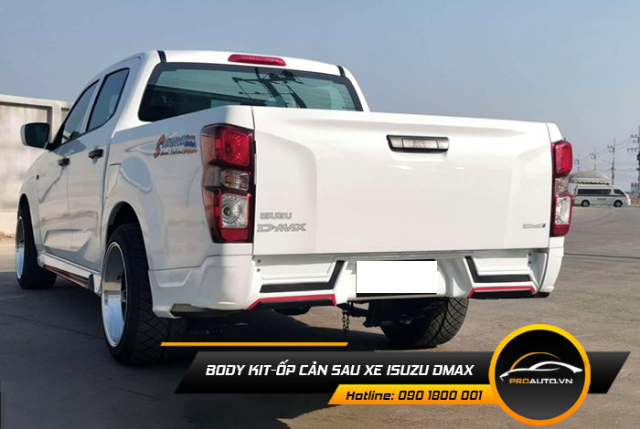 body kit op can sau xe isuzu