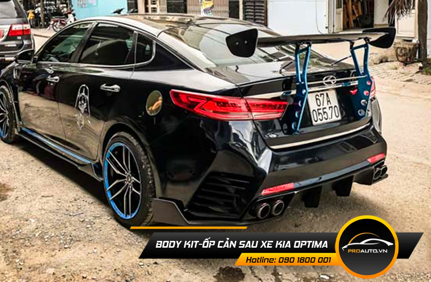 body kit op can sau xe kia optima