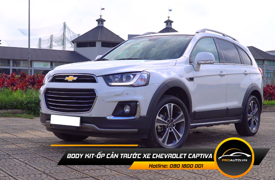 body kit op can truoc xe cheveolet captiva