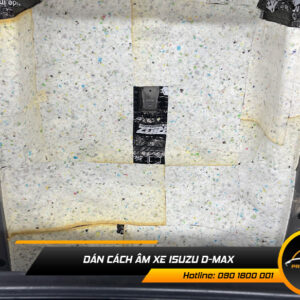 cach am chong on isuzu d max h6 1