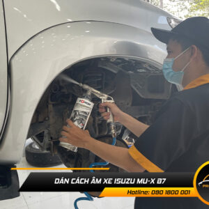 cach am chong on isuzu mux b7 h11 1
