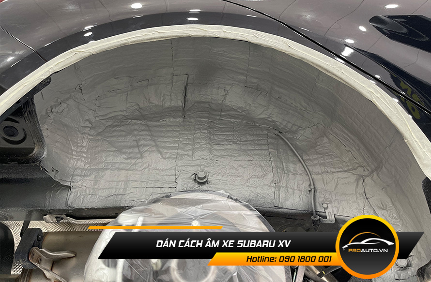 Xịt phủ hốc bánh cách âm chống ồn xe Subaru XV