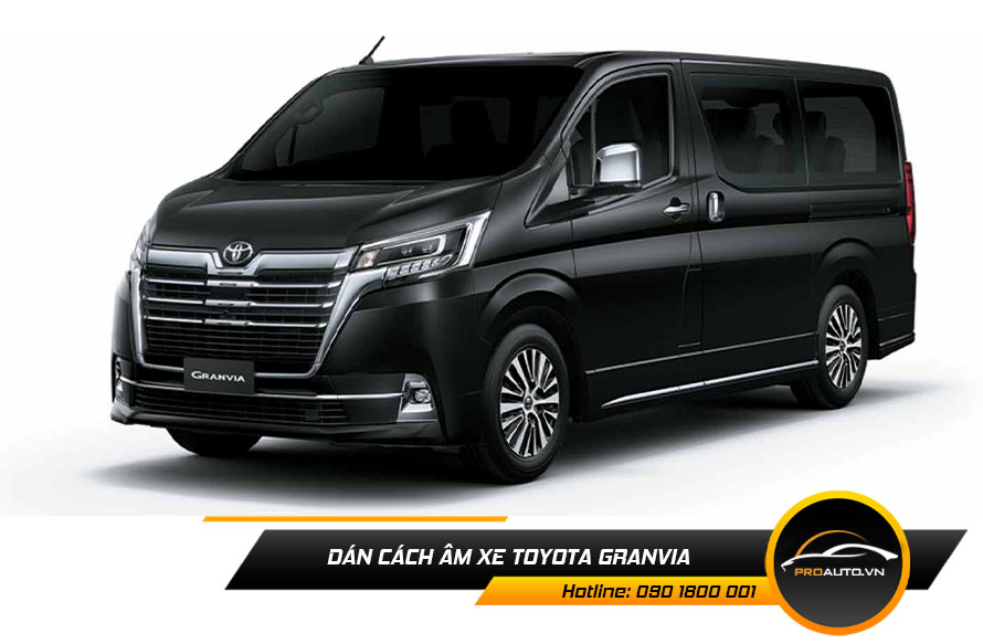 Cách âm chống ồn xe Toyota Granvia