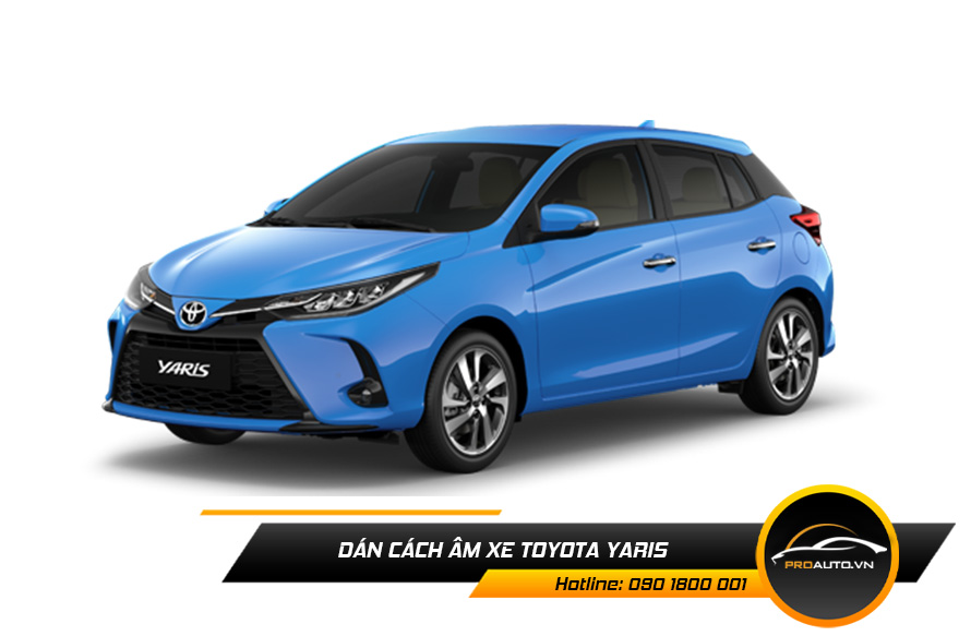 Cách âm chống ồn xe Toyota Yaris