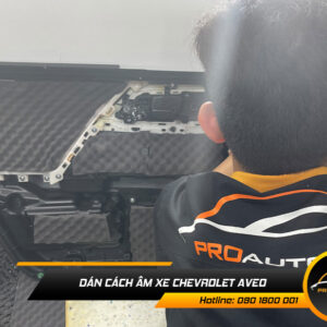 cach am xe Chevrolet Aveo 2 1
