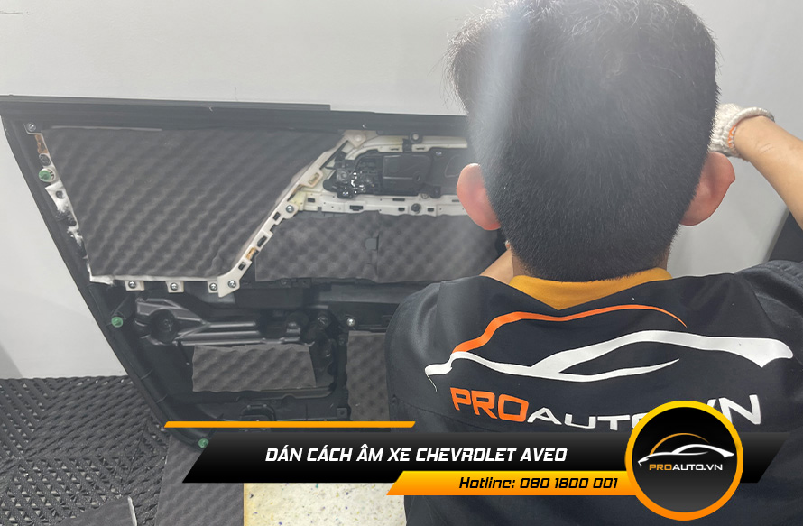 Cách âm xe Chevrolet Aveo là giải pháp nâng cáo hiệu quả chống ồn tốt nhất cho xe