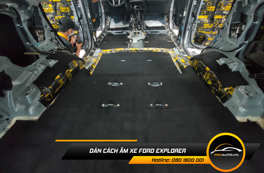 Dán tiêu âm chống ồn Ford Explorer