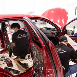 Alternative view of Cách âm xe Honda Civic