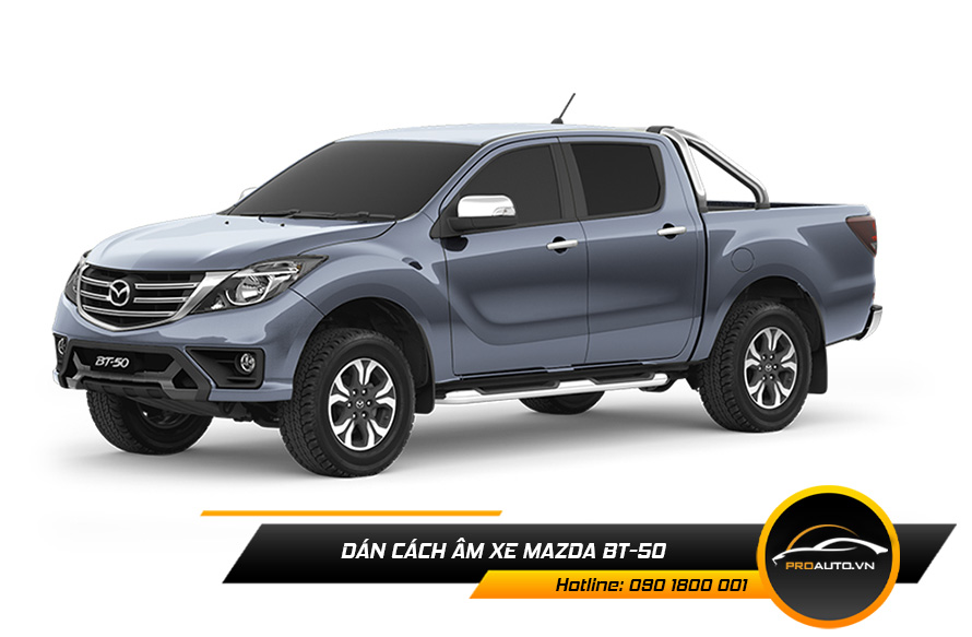 Cách âm chống ồn xe Mazda BT-50