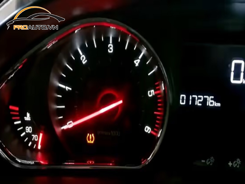 Lắp Cảm Biến Áp Suất Lốp Cho Xe Peugeot 2008