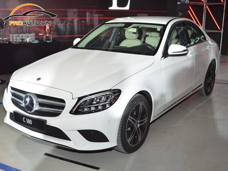 Lắp Cảm Biến Áp Suất Lốp Cho Xe Mercedes Benz C-Class