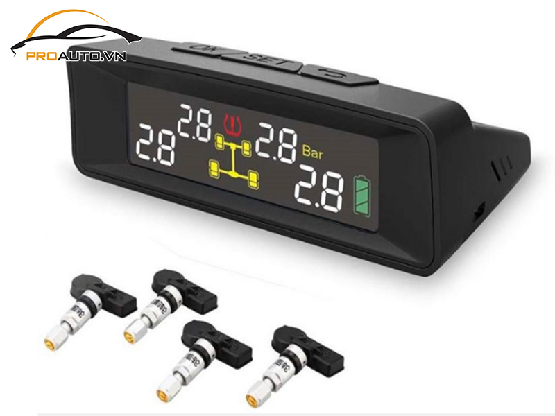 Lắp cảm biến áp suất lốp cho xe Honda City