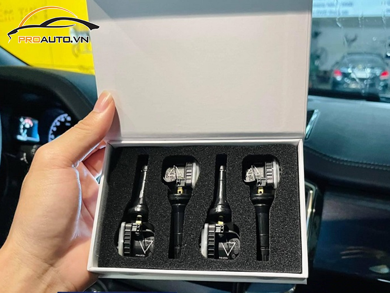 Lắp Cảm Biến Áp Suất Lốp Cho Xe Ford Everest