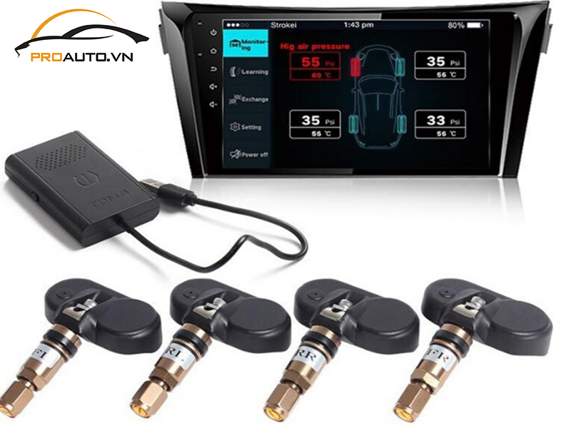 cam bien ap suat lop xe Jazz 12