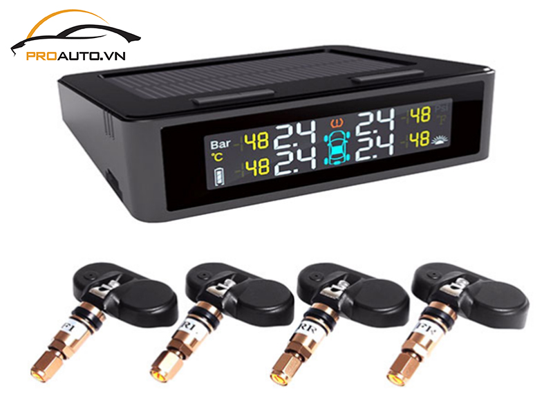 Lắp cảm biến áp suất lốp cho xe Honda Jazz