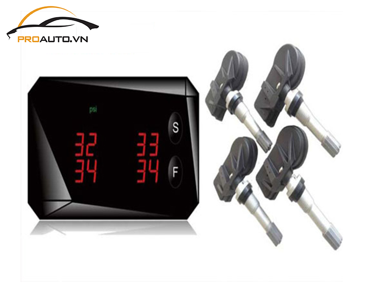 Lắp cảm biến áp suất lốp cho xe Hyundai Kona